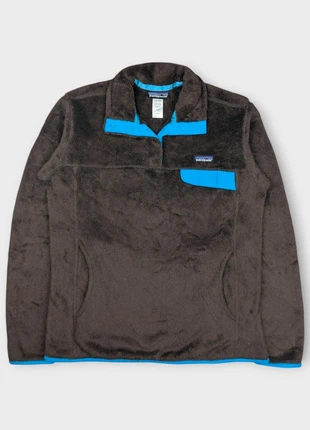 Patagonia Brown Re-Tool Snap-T Pullover "Teddy" Fleece (L), brand: Patagonia, condition: Very good, size: L / 12, £34.99, £37.44 includes Buyer Protection Pro