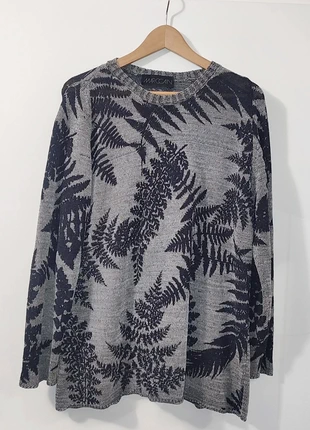 Pull col rond imprimé gris noir taille N5/40 Marc Cain, brand: Marc Cain, condition: Very good, size: L / 40 / 12, €55.00, €58.45 includes Buyer Protection