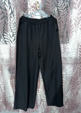 Pantaloni neri a gamba dritta con elastico in vita, estado: Nuevo sin etiquetas, tamaño: Talla única, 9,99 €, 11,19 € Protección al comprador incluida