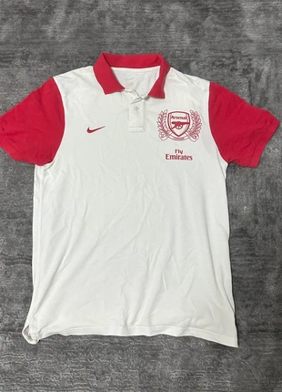 Vintage Nike Arsenal Poloshirt, marke: Nike, zustand: Sehr gut, größe: L, 15,00 €, 16,45 € inklusive Vinted-Käuferschutz