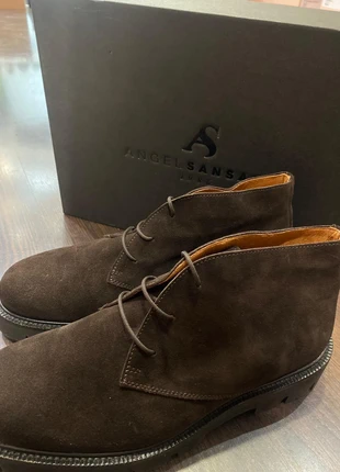 Botines ante hombre, marca: Angel Sansano, estado: Novo sem etiquetas, tamanho: 42, €49.90, €53.10 inclui Proteção do Comprador