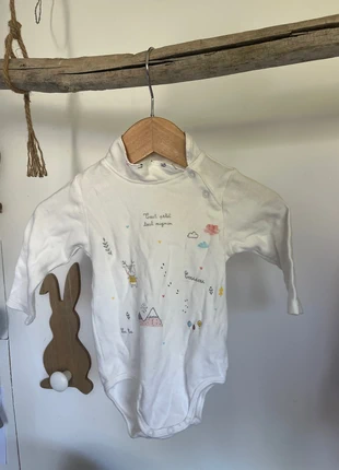 Body manche longue, marke: La Compagnie des Petits, zustand: Gut, größe: 6-9 Monate / 68, 1,00 €, 1,75 € inklusive Vinted-Käuferschutz