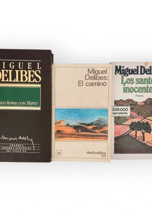 Lote de Miguel Delibes, estado: Satisfactorio, 10,00 €, 11,20 € Protección al comprador incluida