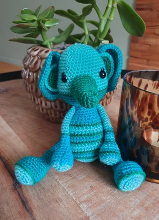 Gehaakte olifant, brand: Handmade, condizioni: Ottime, taglia: Taglia unica, €7.95, €9.05 include la Protezione acquisti