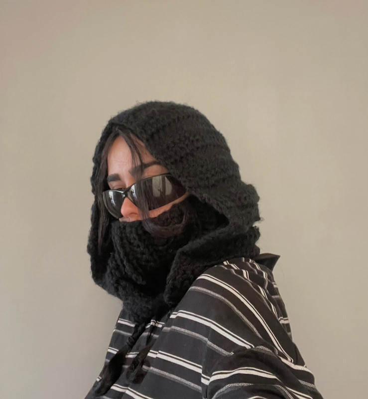 Capucha balaclava handmade crochet
