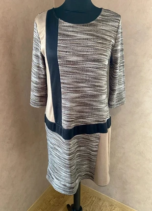 Robe graphique chic T42 Jacqueline Riu, merk: Jacqueline Riu, staat: Goed, maat: XL / 42 / 14, € 10,00, € 11,20 inclusief Kopersbescherming