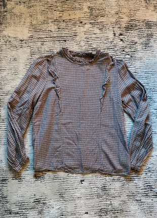 Blouse à carreaux, brand: Zara, condizioni: Ottime, taglia: S / IT 40 / EU 36, €3.50, €4.38 include la Protezione acquisti