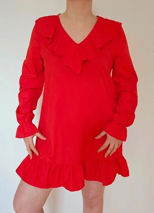 Magnifique robe évasée rouge, état: Très bon état, taille: L / 40 / 12, 10,00 €, 11,20 € Protection acheteurs (Pro) incluse