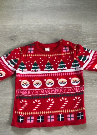 Kersttrui, merk: H&M, staat: Heel goed, maat: 18-24 maanden / 86 cm, € 7,00, € 8,05 inclusief Kopersbescherming