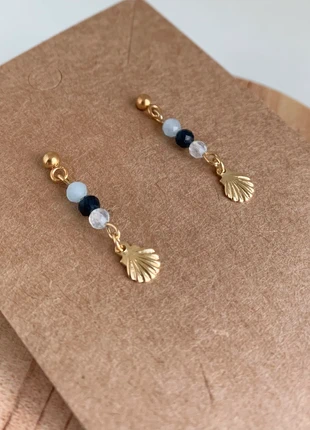 Crystal Earrings gold, marke: Crystal, zustand: Sehr gut, 9,00 €, 9,65 € inklusive Vinted-Käuferschutz