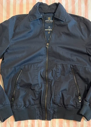 Vintage blue jacket size S, marca: Vintage Dressing, estado: Muito bom, tamanho: S / 36 / 8, €18.00, €19.60 inclui Proteção do Comprador