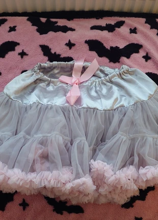 Pretty Pink+grey/silver frilly tutu, brand: IDK, condition: Very good, size: S / 8, £5.00, £5.95 includes Buyer Protection