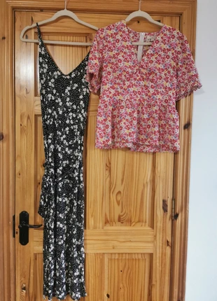 Floral Dress & Blouse Bundle 🌸 (Both UK14 / EU42), brand: Very, condition: Very good, size: XL / 42 / 14, €5.00, €5.95 includes Buyer Protection