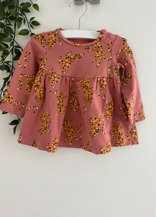 Oudroze jurkje met pantertjes, Hema, marca: Hema, estado: Muito bom, tamanho: 6-9 meses / 68 cm, €3.75, €4.64 inclui Proteção do Comprador