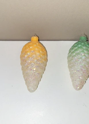 set di due ciondoli vintage a forma di albero di Natale, condition: Very good, €7.00, €8.05 includes Buyer Protection