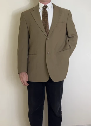 Blazer Beige Scuro| Palazzo Men’s Fashion | Taglia M/L ~Eleganza Minimal, brand: Vintage Dressing, condizioni: Nuovo senza cartellino, taglia: M, €17.00, €18.55 include la Protezione acquisti