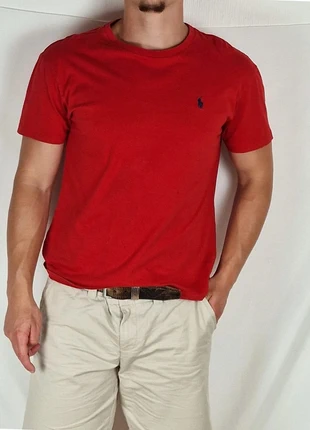 📸 T shirt Ralph Lauren Rouge vif Taille M, marke: Ralph Lauren, zustand: Sehr gut, größe: M, 15,00 €, 16,45 € beinhaltet Vinted-Käuferschutz Pro