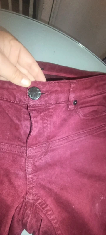 Pantalon bordeaux Maje 36 - photo numéro 4