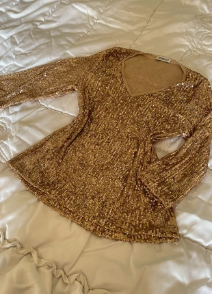 Maglia a maniche lunghe con paillettes, brand: Vintage Dressing, condizioni: Nuovo senza cartellino, taglia: S / IT 40 / EU 36, €20.00, €21.70 include la Protezione acquisti