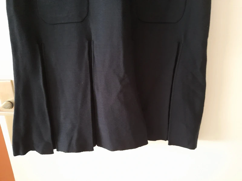 Robe manches courtes plissée au bas - photo numéro 4