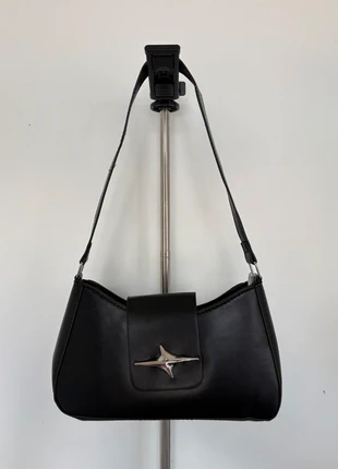 Sac a main en cuir y2k noir, marca: Vintage Dressing, estado: Muy bueno, 35,00 €, 37,45 € Protección al comprador incluida