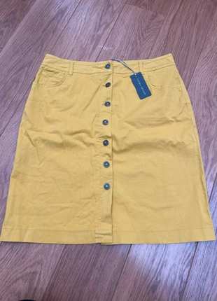 Laura Ashley saffron mustard button up skirt size 14, brand: Laura Ashley, condition: New with tags, size: XL / 14, £15.00, £16.45 includes Buyer Protection