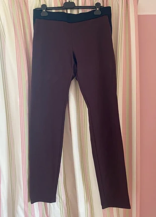 COS Slim Fit Trousers – Size EU 42 / UK 14 – Aubergine & Navy Colour Block, brand: COS, condition: Very good, size: XL / 42 / 14, €25.00, €26.95 includes Buyer Protection