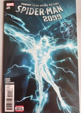 Spider-man 2099 #21 Francesco Mattina cover (Marvel Comics), staat: Nieuw zonder prijskaartje, € 2,99, € 3,84 inclusief Kopersbescherming Pro