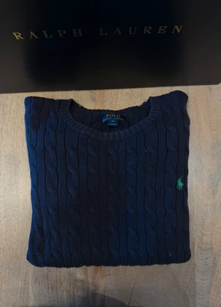 Pull sweat torsade ralph lauren homme, marque: Ralph Lauren, état: Très bon état, taille: M, 44,00 €, 46,90 € Protection acheteurs (Pro) incluse