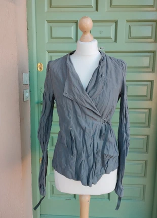 Veste croisée Cop Copine Y2K Froissé permanent, brand: Cop Copine, condition: Very good, size: L / 40 / 12, €22.00, €23.80 includes Buyer Protection