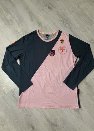 T-shirt manche longue rose et bleu ovalatitude rugby - L, marca: Ovalattitude, estado: Bueno, tamaño: L, 9,99 €, 11,19 € Protección al comprador incluida