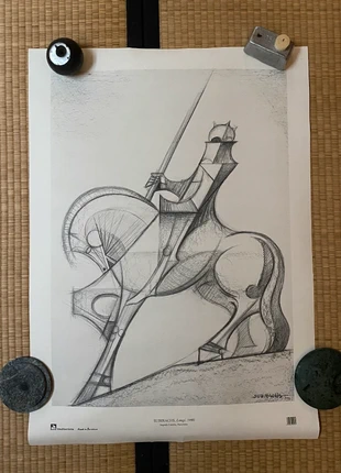 Suribachs, Longi, 1990, Sagrada Familia, Barcelona Poster on thick card, Good, brand: Art, condition: Very good, £20.00, £21.70 includes Buyer Protection