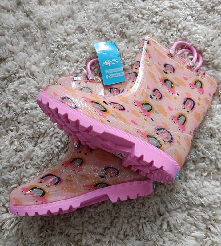 1 paire de bottes de pluie zoogs en 32 pour fille - photo numéro 2