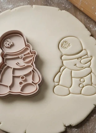 Emporte piece moule Snowman Cookie Cutter6, marke: sans marque, zustand: Sehr gut, 3,00 €, 3,85 € beinhaltet Vinted-Käuferschutz Pro