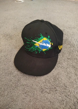 Casquette New Era brazil, brand: New Era, condizioni: Ottime, taglia: 57, €10.00, €11.20 include la Protezione acquisti