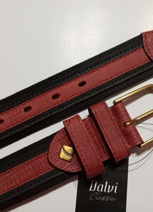 Magnifique ceinture CUIR/toile, brand: Dalvi, condition: New without tags, size: 36 in | 90 cm, €95.99, €101.49 includes Buyer Protection Pro