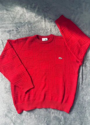 pull maillé lacoste rouge taille 8 lacoste 3XL en laine, brand: Lacoste, condition: Very good, size: XXXL, €58.00, €61.60 includes Buyer Protection