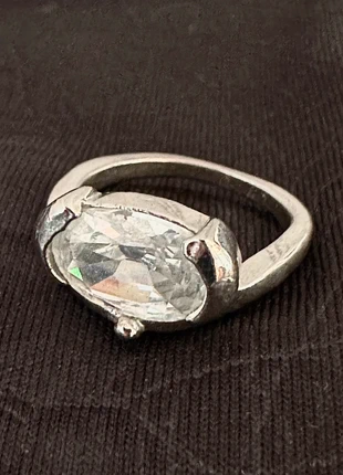 Anillo de Plata con Circonita, marca: Plata de Ley, estado: Muy bueno, tamaño: 17,3 mm Ø / 14,5, 16,00 €, 17,50 € Protección al comprador incluida