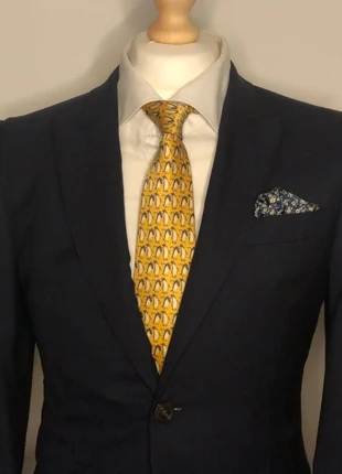 Vintage Derby 100% Silk Tie – Penguin Pattern 9 cm & 146 cm, brand: Derby, condizioni: Ottime, €10.00, €11.20 include la Protezione acquisti