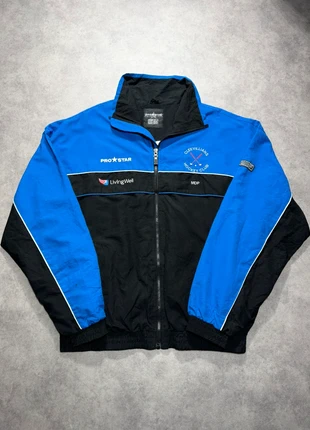 Vintage Jacket ProStar Full zip oversize bleu et noir - Logo brodé - Taille M, brand: Vintage Dressing, condizioni: Ottime, taglia: M, €30.00, €32.20 include la Protezione acquisti