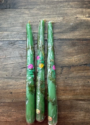 3 kaarsen vintage, merk: Hong Kong, staat: Goed, € 12,50, € 13,83 inclusief Kopersbescherming