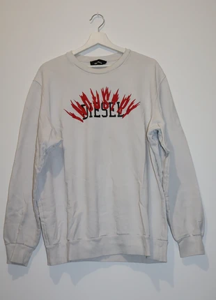Sweat blanc - Diesel – XXL, brand: Diesel, condition: Very good, size: XXL, €15.00, €16.45 includes Buyer Protection