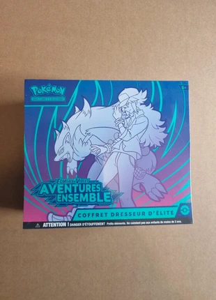 Pokémon - coffret dresseur d'elite ev09 aventures ensembles, marque: Pokémon, état: Neuf avec étiquette, 75,00 €, 79,45 € Protection acheteurs incluse