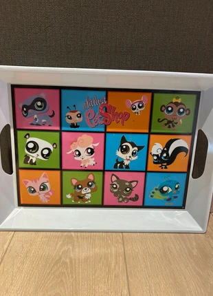 Dienblad Littlest PetShop, merk: Petshop, staat: Heel goed, maat: Universeel, € 5,00, € 5,95 inclusief Kopersbescherming