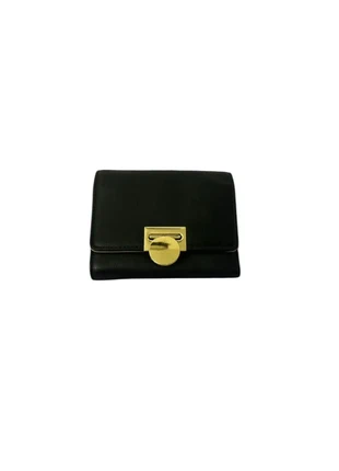 Elegant Black Wallet with Gold Clasp, brand: Accessorize, condition: Very good, £3.00, £3.85 includes Buyer Protection
