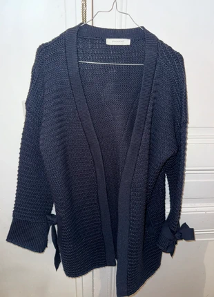 Gilet promod bleu marine en maille, marca: Promod, estado: Muy bueno, tamaño: L / 40 / 12, 8,00 €, 9,10 € Protección al comprador incluida