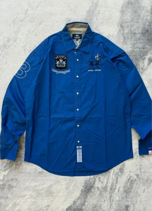 chemise la martina bleu brodée polo team cannes col classique manches longues taille L, marque: La Martina, état: Très bon état, taille: L, 69,99 €, 74,19 € Protection acheteurs (Pro) incluse