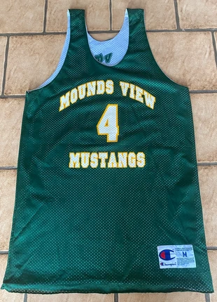 Maillot Réversible Mounds View Champion – Vert / Blanc – Taille M – Bon État, brand: Champion, condition: Good, size: M, €8.00, €9.10 includes Buyer Protection