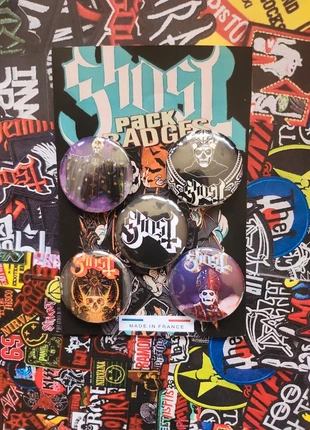 Pack Badges Ghost x5, brand: Ghost, condizioni: Nuovo senza cartellino, €4.90, €5.85 include la Protezione acquisti