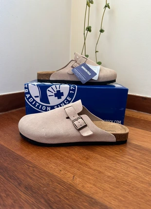 Birkenstock Boston Beige Colourway, marca: Birkenstock, estado: Novo com etiquetas, tamanho: 42, €95.00, €100.45 inclui Proteção do Comprador